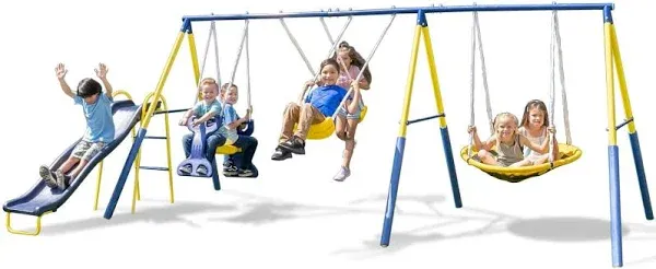 Sportspower Super Star Swing and Slide Set