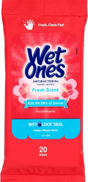 Wet Ones Antibacterial Hand Wipes