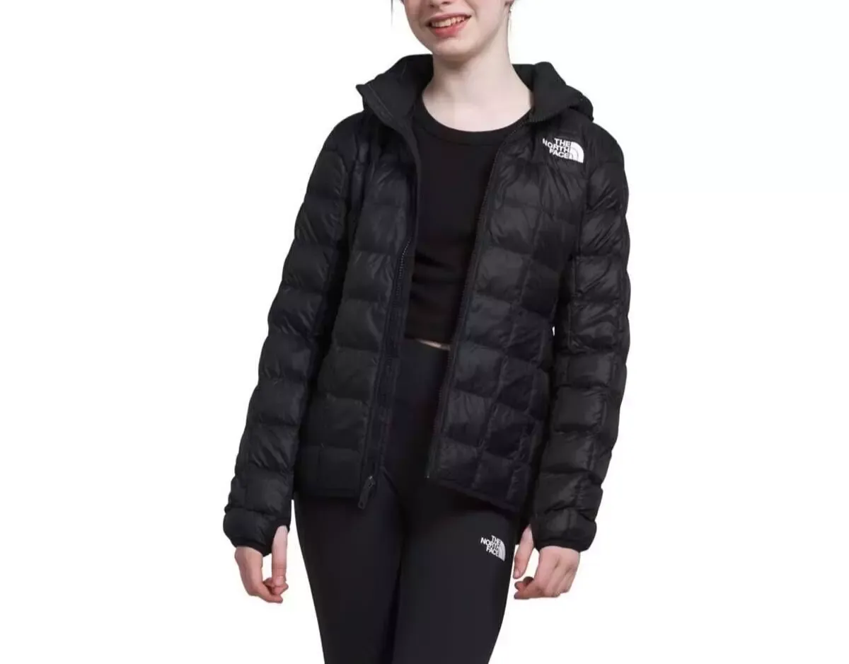 The North Face Girls' ThermoBall Insulated Hooded Jacket