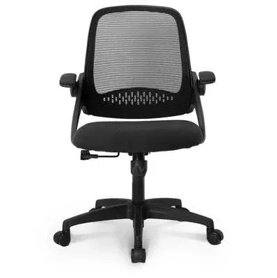 NEO Chair Adjustable Office Chair Flip-Up Padded Armrest Ergonomic Back Support