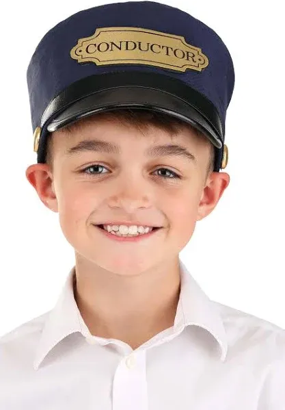 Kids Train Conductor Costume Hat