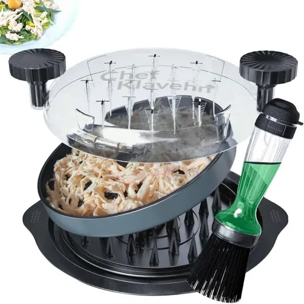 Chicken Shredder, 10.8&#034; Visible Chicken Breast Shredder Tool Twist, Meat Shre...