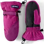 NWT Lands End Kids Pink Squall Mittens - Medium (M)