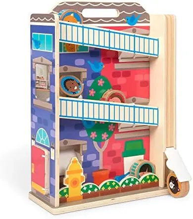 Melissa & Doug GO TOTs Town House Tumble