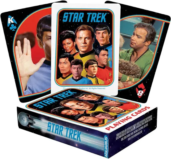 Aquarius Star Trek Original Series Playing Cards