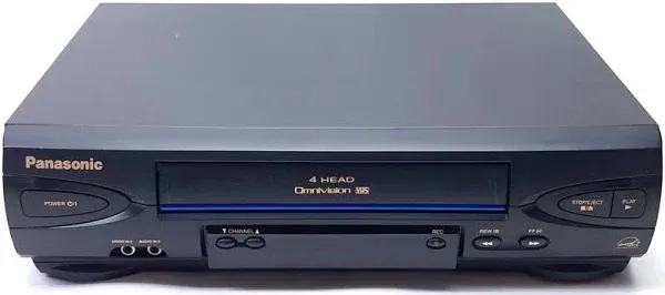 Panasonic VHS Player VCR Recorder