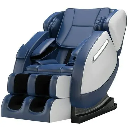 SMAGREHO 2022 New Massage Chair Recliner with Zero Gravity, Full Body Air Pressure, Heat and Foot Roller Included