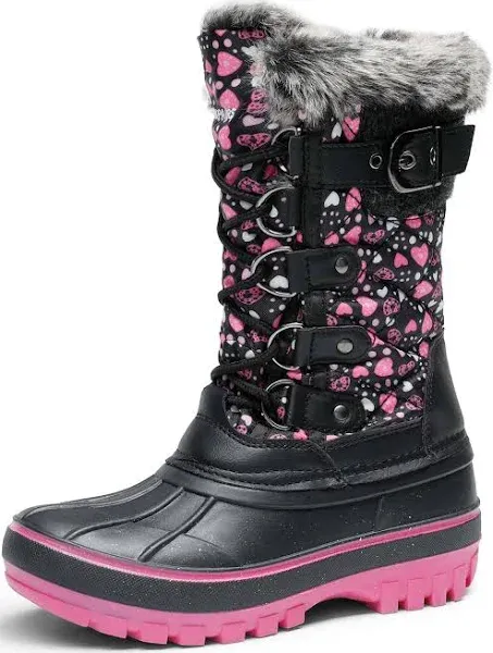 Dream Pairs Kids Waterproof Snow Boots