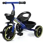 KRIDDO Kids Tricycles Age 24 Month to 4 Years, Toddler Kids Trike for 2.5 to 5 Year Old, Gift Toddler Tricycles for 2-4 Year Olds, Trikes for Toddlers