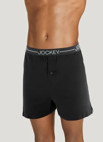 Jockey Men's Organic Cotton Stretch Boxer