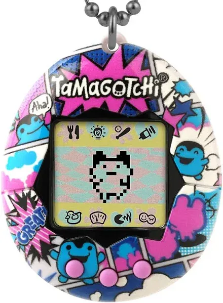 Tamagotchi The Original Ginjirotchi (Comic Book) 1.5-Inch Virtual Pet Toy V2 (Pre-Order ships November)