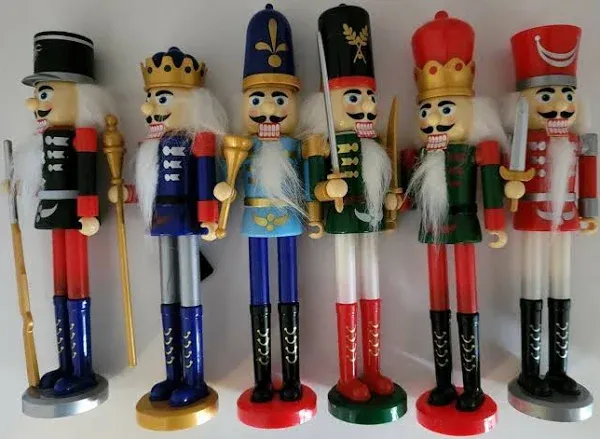 Nutcracker 8 inches Plastic Christmas  Decor