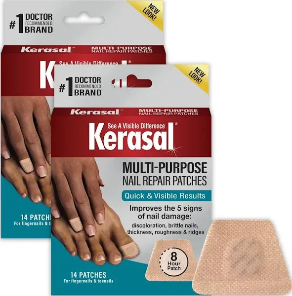 Kerasal Multi-Purpose Nail Repair Patches, 14ct