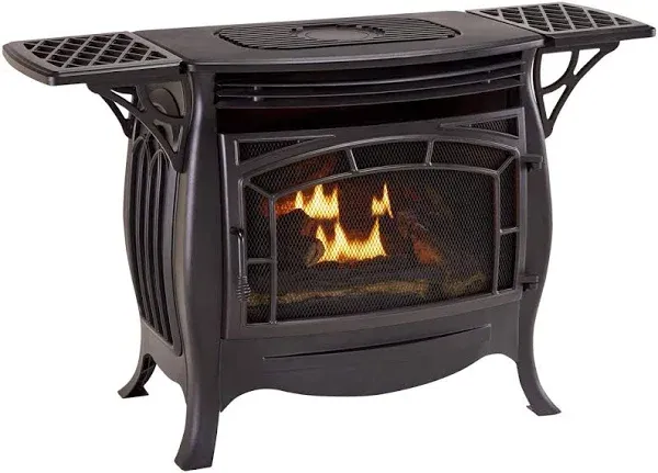 Dual Fuel Ventless Gas Stove - Model FDSR25, Matte Finish, Remote Control