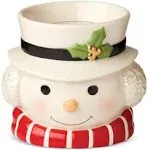 Lenox | Snowman Figural Porcelain Tealight Candle Holder - Multi And White | Realry