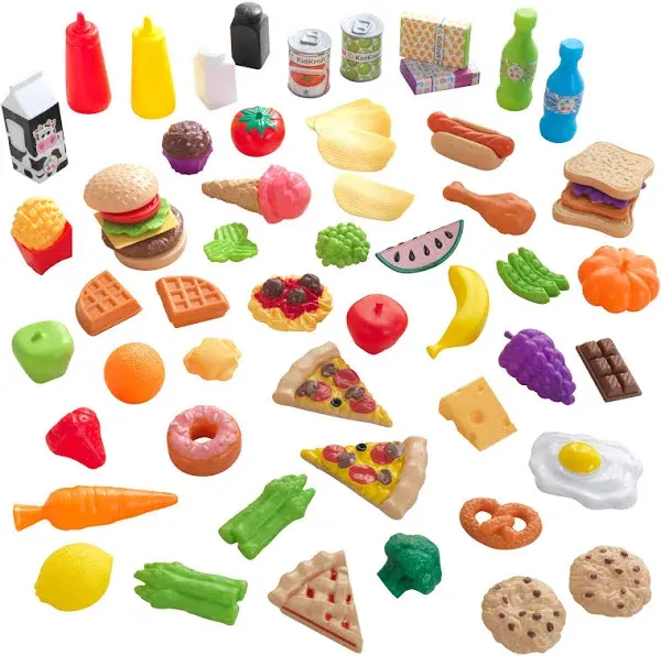 Kidkraft 65-Piece Play Food Set - 63510