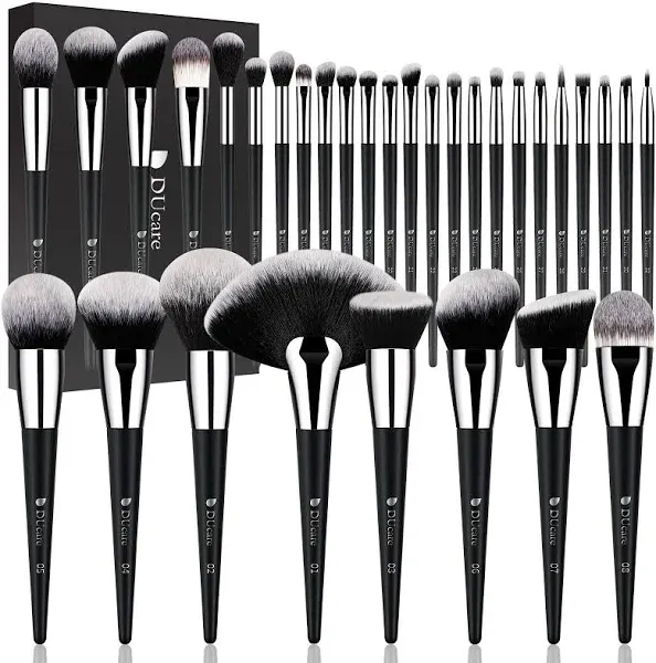 DUcare Makeup Brushes Professional 32Pcs Make up Brushes Set Premium Syntheti...