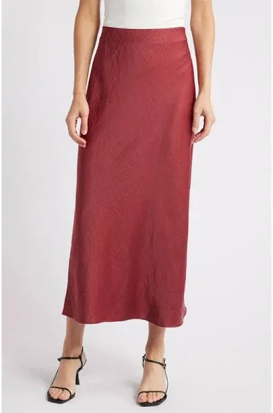 Madewell Women's Solana Maxi Slip Skirt