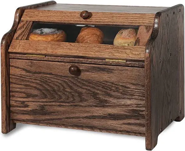 CONSDAN Double Layer Bread Box