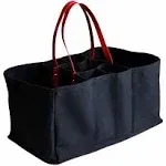 Capabunga Tote+Able 5-Pocket Grocery Tote, Black