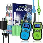 Wishouse Walkie Talkies for Kids Adults Long Range 2 Rechargeable