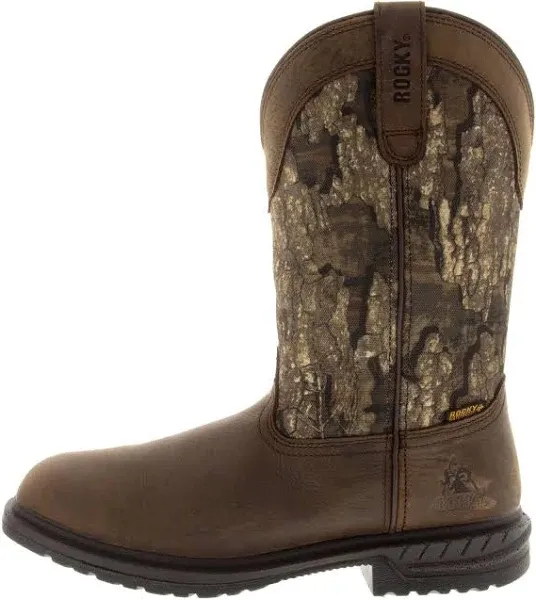 ROCKY Worksmart PR Composite Toe Waterproof Western Boot