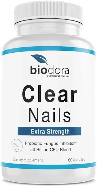 Clear Nails Extra Strength Probiotic Fungus Inhibitor 50 Billion CFU