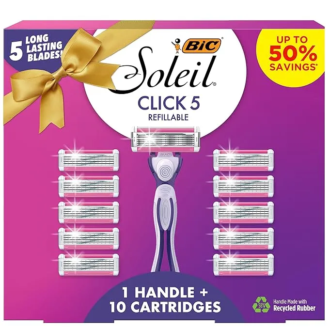 BIC Women's Soleil Click 5 Disposable Razors