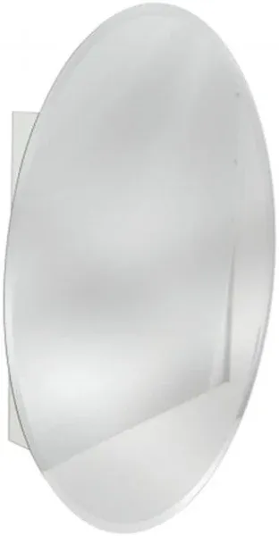 Zenith 21-in x 32-in x 4.75-in Oval Medicine Cabinet MMV1032