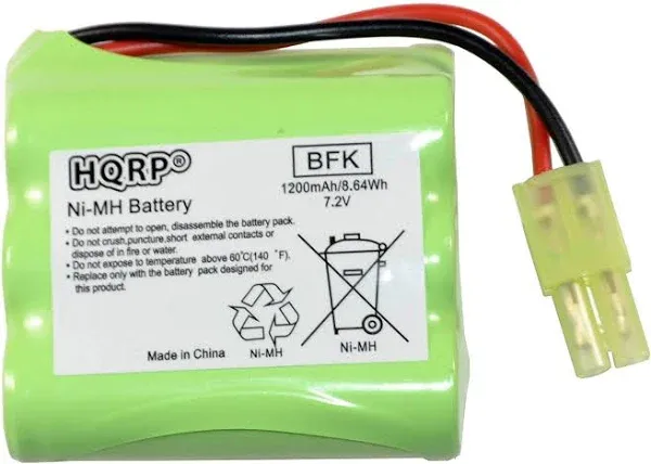 7.2V HQRP Battery for Shark V2945 / V2950 Series Floor &amp; Carpet Sweeper, XB2950