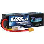 Zeee 3s 5200mAh Lipo Battery 11.1V 80C Hard Case with XT60 Connector for RC Car