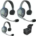 Eartec UL3S Ultralite 3-Person Headset System (Single-Eared)