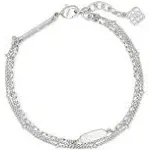 Kendra Scott Fern Multi Strand Bracelet - Silver