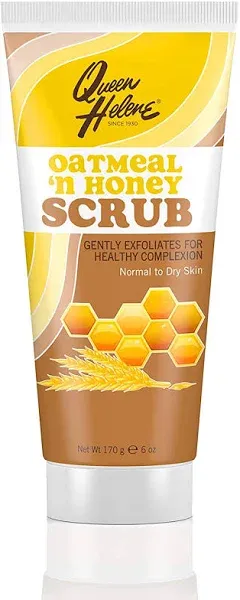 Queen Helene Facial Oatmeal n Honey Scrub 6 oz