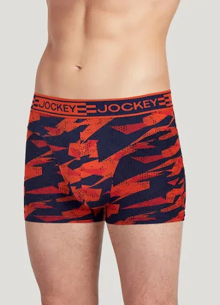 Jockey Underwear Sport Men's Cooling Mesh Performance 3" Trunk