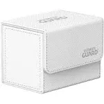 Ultimate Guard Sidewinder 80+ Xenoskin Monocolor Deck Box White