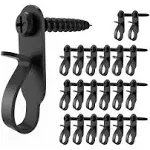 Elrswy Light Hanger Hooks Screw Hooks for Hanging Christmas Light Ligh