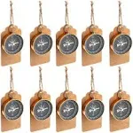 PartyTalk 50pcs Compass Wedding Favors for Guests, Compass Souvenir Gift with KR