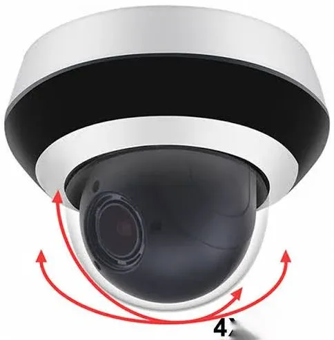 Hikvision DS-2DE2A404IW-DE3 4MP 4X IR Network PTZ Camera