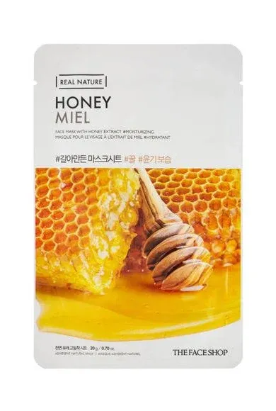 THE Face SHOP Real Nature Honey Face Mask