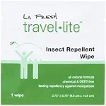 LA Fresh Mosquito Repellent Wipes