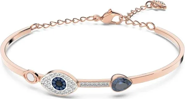 Swarovski Symbolic Duo Evil Eye Bangle Soft Bracelet 5171991