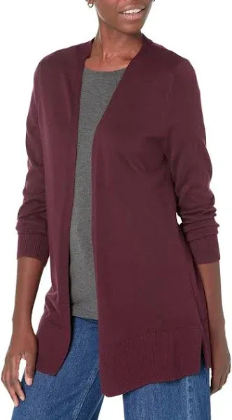 Amazon Essentials Women&#039;s Lightweight Open-Front Cardigan Sweater