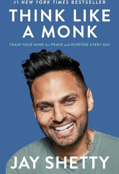 Think Like a Monk  by Jay Shetty Paperback.....