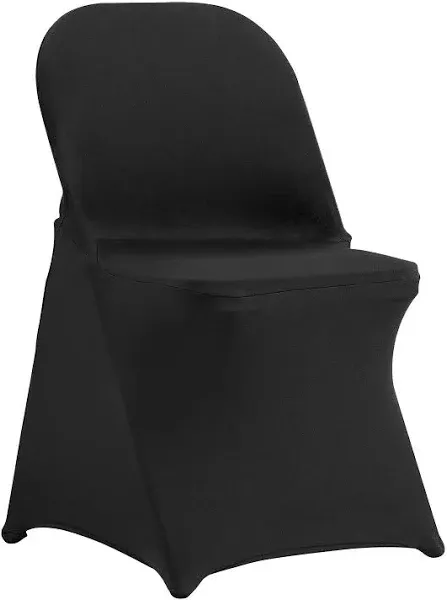 VEVOR Stretch Spandex Folding Chair Covers, Dining (100PCS Black)