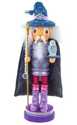 Kurt Adler Hollywood Nutcracker - Wizard Christmas Nutcracker 18" C0170 New