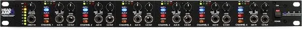 ART HeadAmp6 Rackmount 6-Channel Stereo Headphone Amplifier