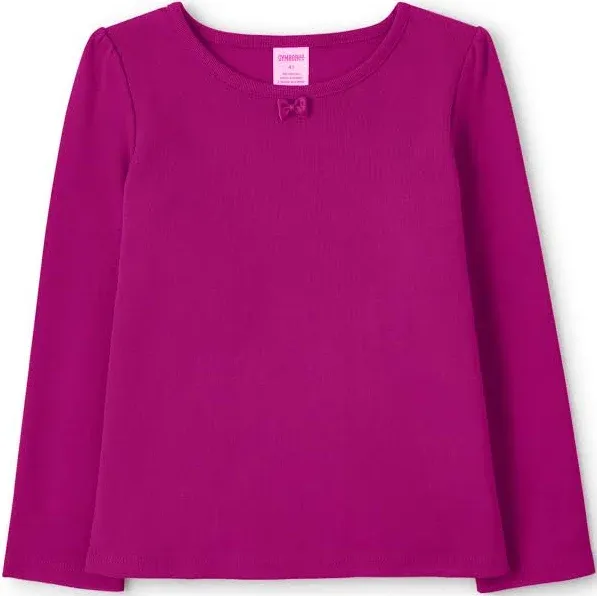 Gymboree Girls' Ribbed Cotton Layering Shirt