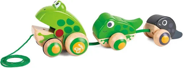 Hape Frog Family Pull Along