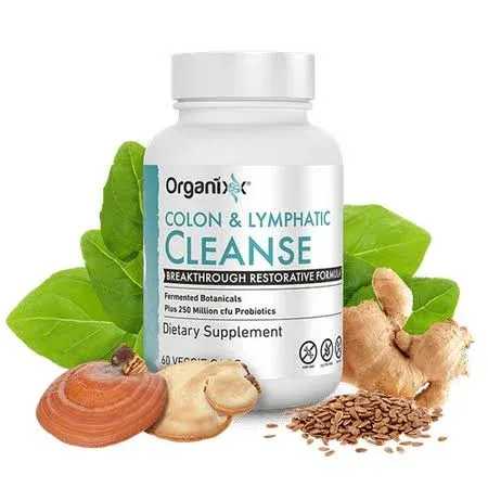 Organixx Colon & Lymphatic Cleanse Supplement